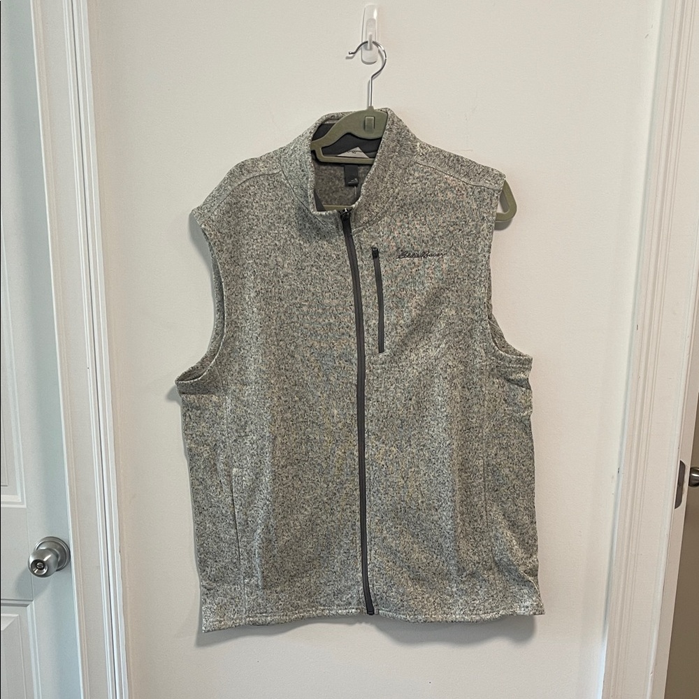 NWT Men’s Eddie Bauer Radiator Sweater Fleece Vest